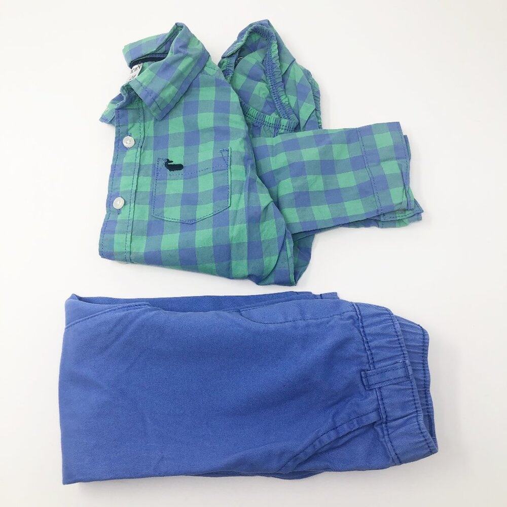 Carter's I Boys Onesie Shirt and Pants 100% Cotton